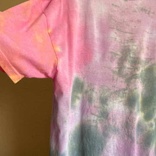 pink aurora shirt left sleeve