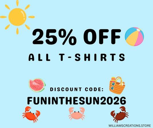Summer is coming! Stay cool and grab a T-shirt