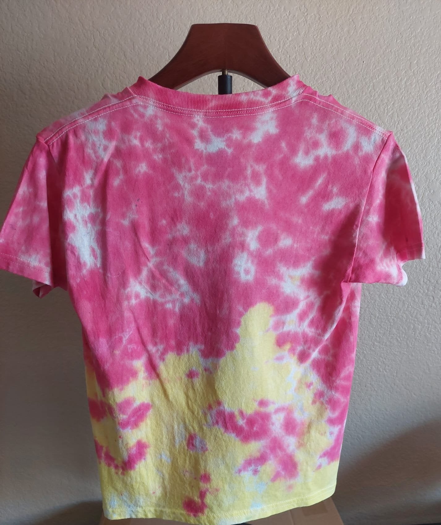 Mousey youth small or medium pink or green tie dye tie dye t-shirt